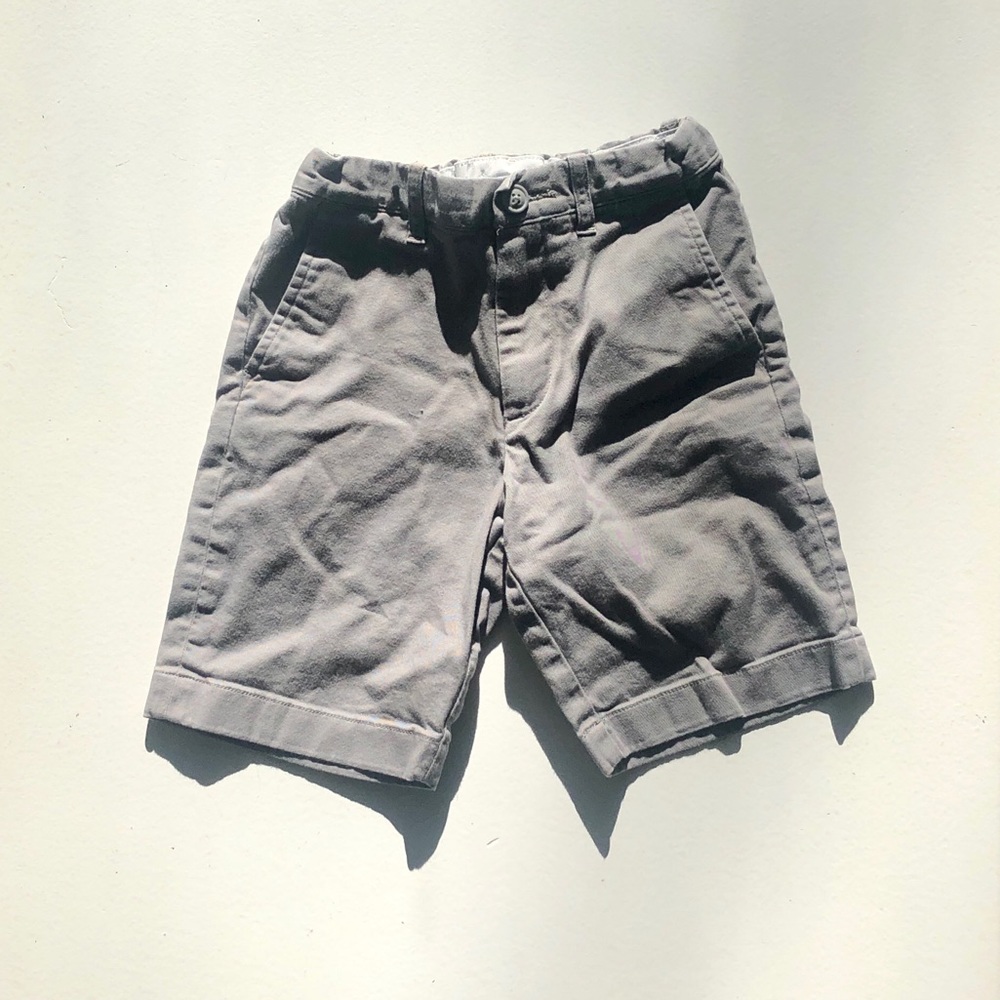 Boys J Crew kids khaki shorts